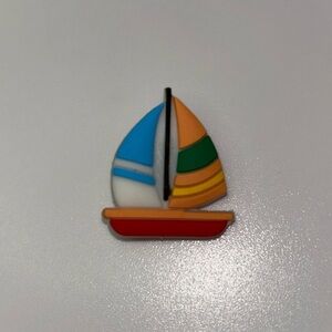 Sailboat Croc Charm